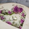 Ringkissen Ringhalter Hochzeit Florales Design Vanessa Salisch Schermbeck