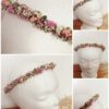 Romantisches Haarkränzchen aus liebevoll handgefertigten Blumenschmuck!