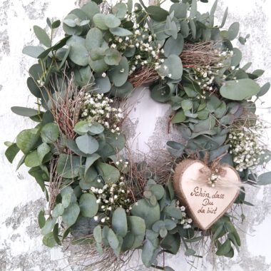 Handgemachter Eukalyptuskranz – ein kleines Stück Liebe fürs Zuhause